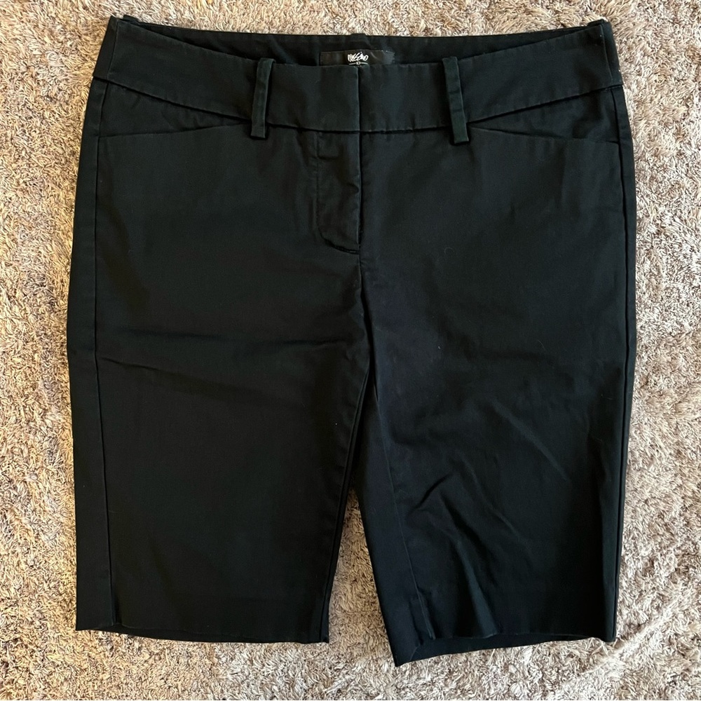 Mossimo Black Bermuda Shorts